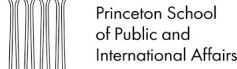 Princeton School of Public and International Affairs